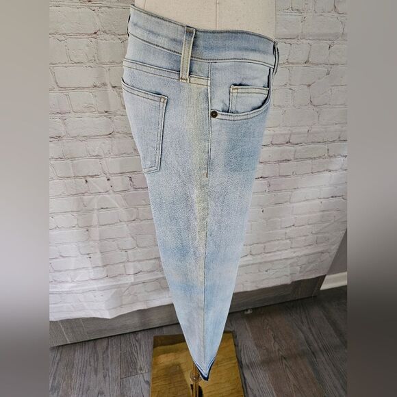 Revolve Current/Elliott Cropped Straight Jean | Oceanspray | Size 26 | NWOT - Picture 7 of 13